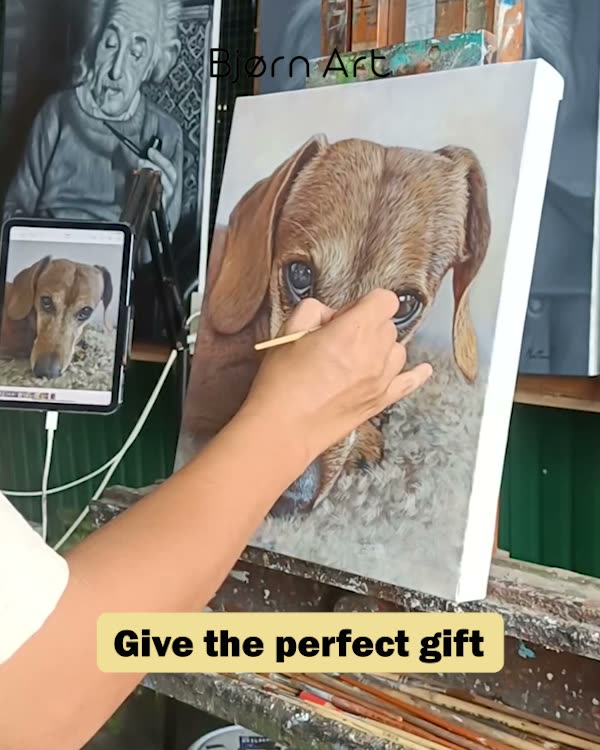 Video Bjørn Art Personal Paintings